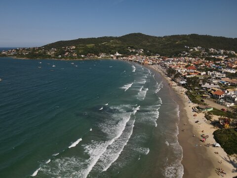 Garopaba Beach - Brazil - Kitesurf - Aerial Images