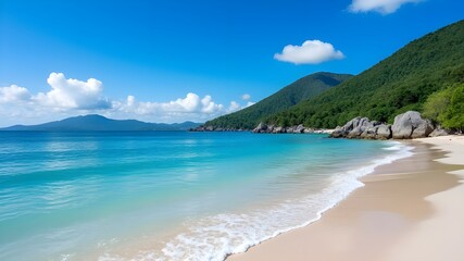 Fototapeta premium Tropical Beach Paradise