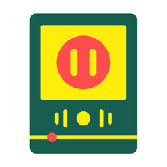 Pause Button Icon Style