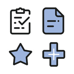 Modern Vector Icons. Ultimate Vector Icons Bundle.