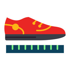 Shoe Size Icon Style