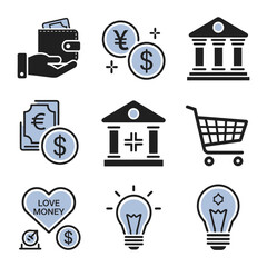 Modern Vector Icons. Ultimate Vector Icons Bundle.