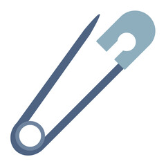 Safety Pin Icon Style