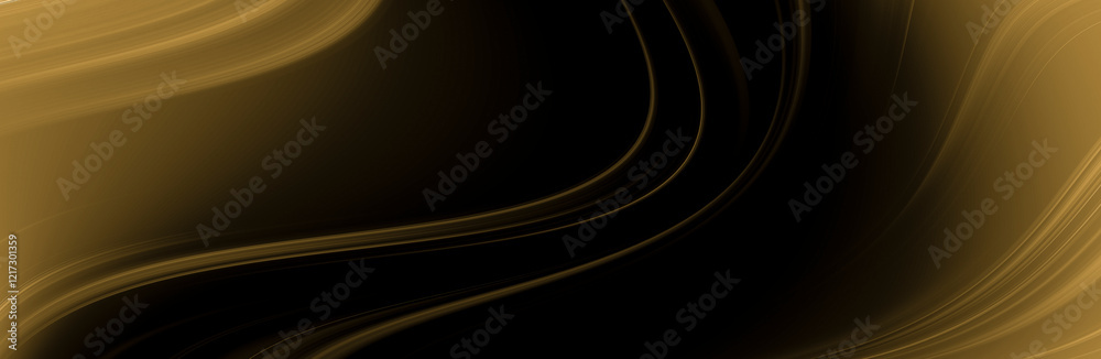 Poster abstract black and gold are light with white the gradient is the surface with templates metal texture soft lines tech diagonal background gold dark sleek clean modern.