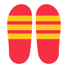 Flip Flops Icon Style