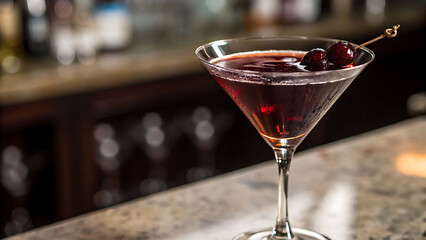 Fototapeta premium Cherry Cocktail