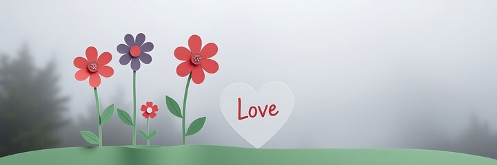 Naklejka premium Happy Valentine's day concept background. Valentines day lettering.