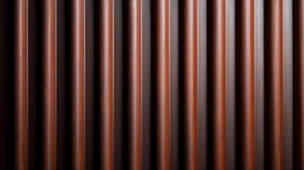 Metal background with rust and corrugated texture showcasing industrial aesthetics and weathered details