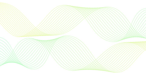 Abstract geometric wave line pattern, banner and design presentation. Colorful glowing frequency sound wave technology curve lines background. Modern stream wave background and Sound waves technology 