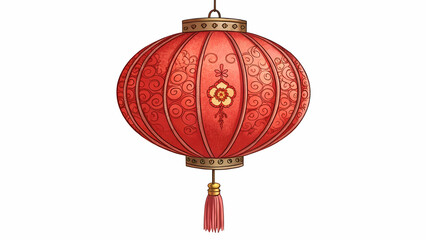 Obraz premium red lanterns