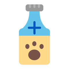 Pet Vitamins Icon Style