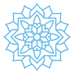 Traditional Islamic Mandala Design for Spiritual Art