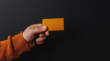 Closeup of hands holding credit card over virtual payment interface, Digital payments, fintech, ecommerce