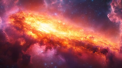 Fototapeta premium A radiant burst of 3D light beams diverging from the edges, leaving an uncluttered center.