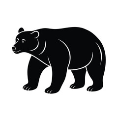 Fototapeta premium A bear vector illustration 