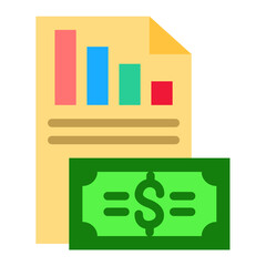 Financial Statements Icon Style