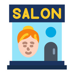 Beauty Salon Icon Style