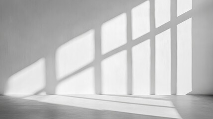 Fototapeta premium high-contrast black and white photograph capturing deep shadows and dramatic lighting that emphasizes minimalistic