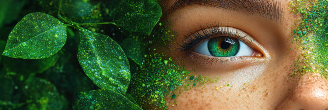 Creative graphic layout for promoting nature-themed events and activities