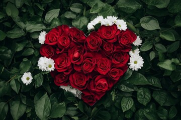 heart of roses