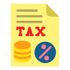 Tax Planner Icon Style