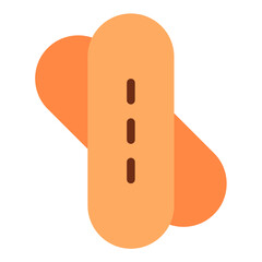 Adhesive Pad Icon Style