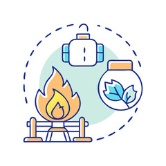 natural gas icon, natural gas vector illustration-simple illustration of natural gas, perfect for natural gas logos and icons