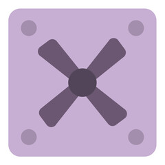 Exhaust Fan Icon Style