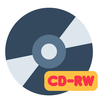 CD-RW Icon Style