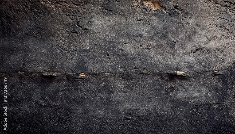 Poster weathered dark concrete texture with rough surface patterns and subtle scratches, ideal for industri