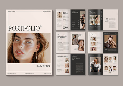 Makeup Artist Portfolio Template