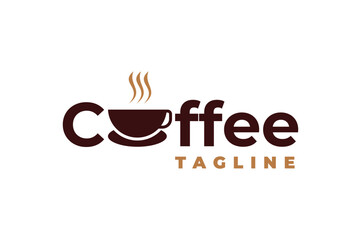 coffee text logo