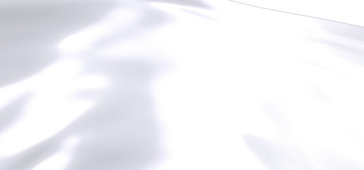 Fototapeta premium A close-up abstract photo of white fabric draped and flowing. The image shows the soft, smooth texture of the fabric with delicate folds and wrinkles