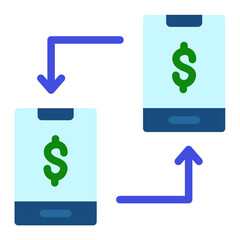 Payment Exchange Icon Style