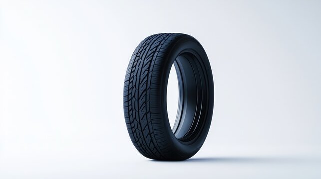 Airless tire on a white background showcasing modern design and innovation in tire technology
