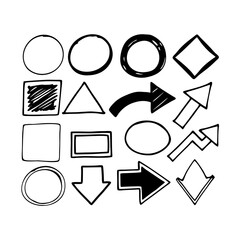 set of icons