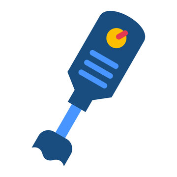 Immersion blender Icon Style