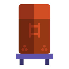 Upright freezer Icon Style