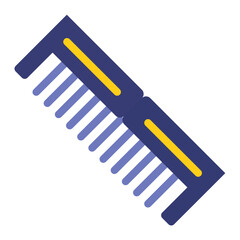 Beard comb Icon Style