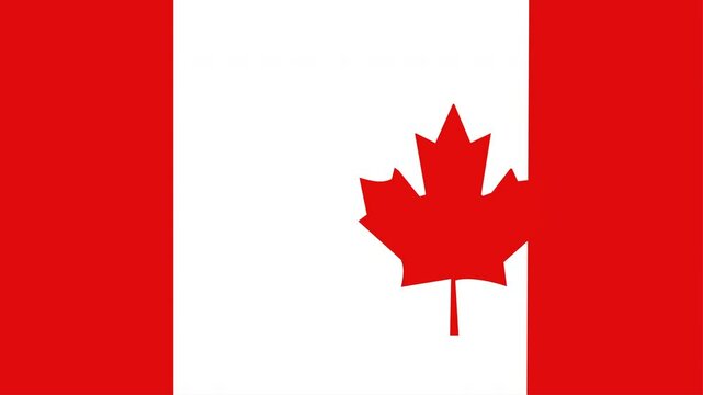 Canadian Autumn flag animation