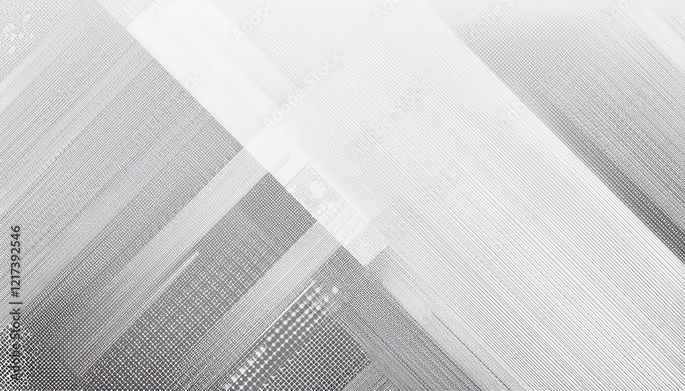 Aufkleber monochrome geometric abstract pattern with layered rectangles and soft gradients for minimalist background and modern designs