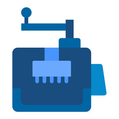 Electric Lettuce Slicer Icon Style