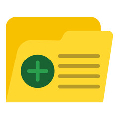 Obraz premium Vector Design Medical Records Icon Style