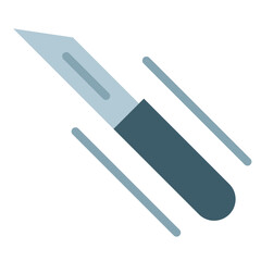 Vector Design Scalpel Icon Style