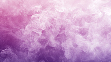 Fototapeta premium abstract pink and purple smoke on black background, bright purple lilac holi paint color powder festival explosion isolated white background. 