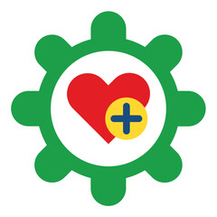 Vector Design Health Maintenance Icon Style