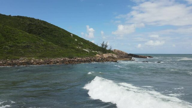 Rosa Beach - Brazil - Nature - Aerial Images (FHD-4K)