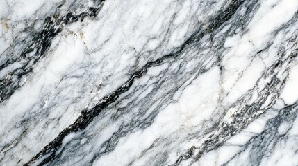Naklejka premium Gray and White Marble Texture Background Image