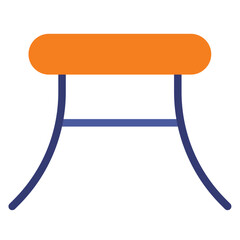 Vector Design End Table Icon Style