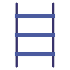 Vector Design Leaning Shelf Icon Style